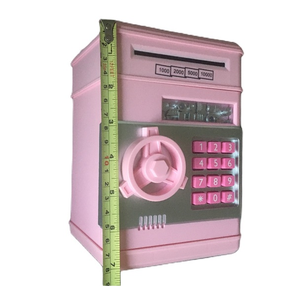 Pink Electronic Kids Gift Piggy Bank - Picture 12 of 12